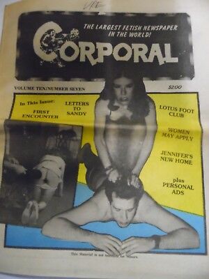 Corporal Fetish Newspaper Lotus Foot Club vol.10 #7 1987 052118lm-ep2
