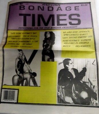 Bondage Times Newspaper Mistress Dominique #103 052118lm-ep2 - Used