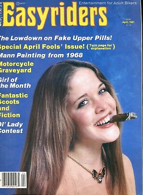 Easyriders Magazine Ol' Lady Contest April 1981 April Fools Issue 020718lm-ep2