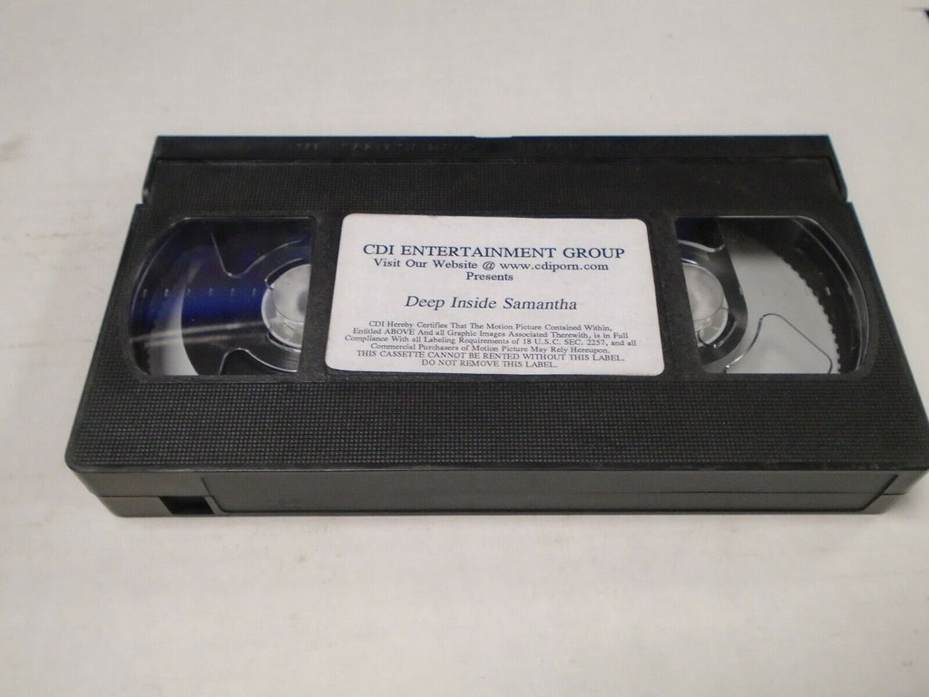 Deep Inside Samantha CDI Ent Adult VHS 042219AMP2