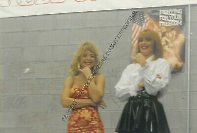 Nina Hartley Candid Original 4x6 Photo Nina's 1994 Wall of Fame Vegas 243ig