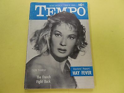 Tempo Adult Digest Tilda Thamar July 6, 1953 052716lm-ep