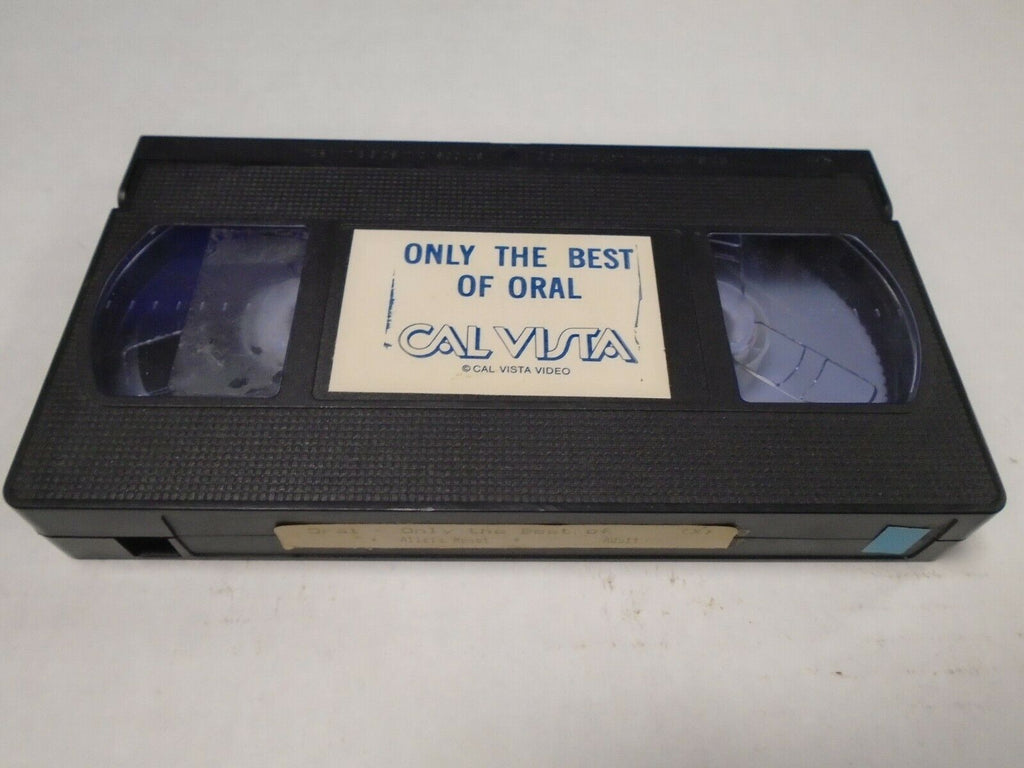 Only the Best of Oral Alicia Monet Cal Vista Adult VHS 041519AMP2
