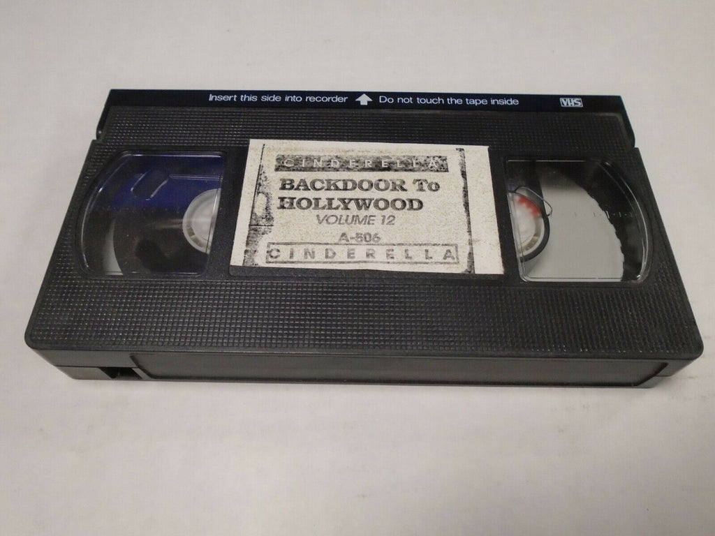 Backdoor to Hollywood Vol 12 Cinderella Adult VHS 041819AMP3