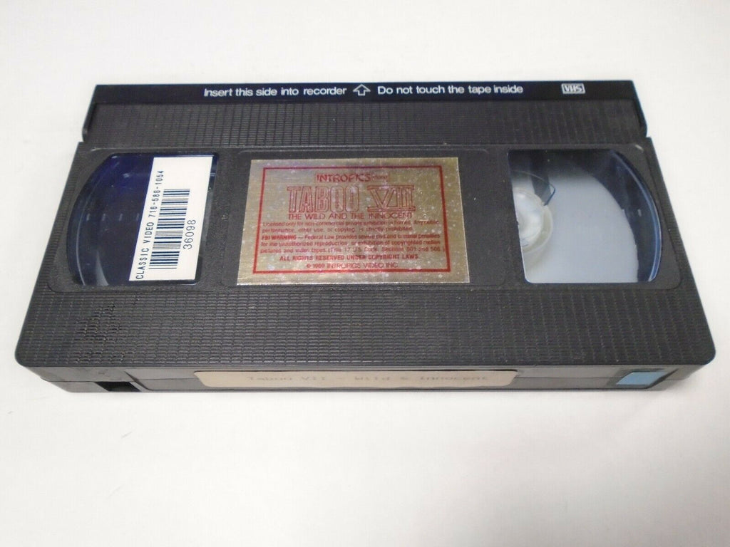 Taboo #7 Wild and Innocent 1989 Intropics Adult VHS 040419AMP