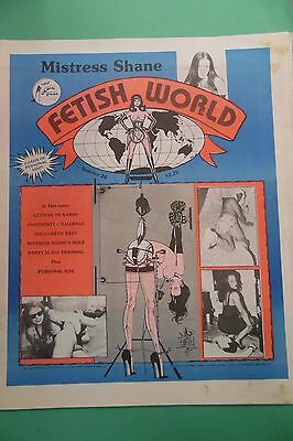 Fetish World Newspaper Mistress Shane #24 1992 062217lm-ep