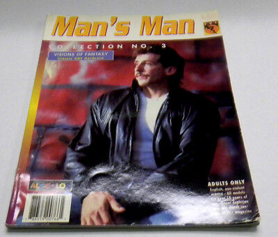 Man's Man Gay Adult Magazine #3 1997 vg 101613lm-ep