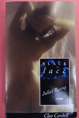 Black Lace- Juliet Rising Adult Novel by Cleo Cordell 1994 102213lm-epa