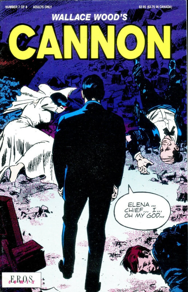 Wallace Wood's Cannon Comic #7 1991 Eros Comix 010719lm-ep