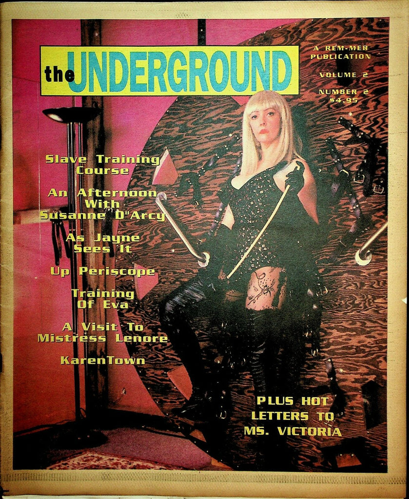The Underground Fetish Newspaper Mistress Lenore vol.2 #2 1994 022120lm-ep2