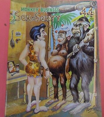 Sex To Sexty Magazine #44 Monkey Business 1972 050817lm-ep