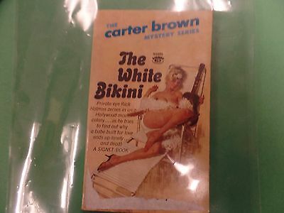 The White Bikini Adult Novel by Carter Brown 1963 Signet 032016lm-ep