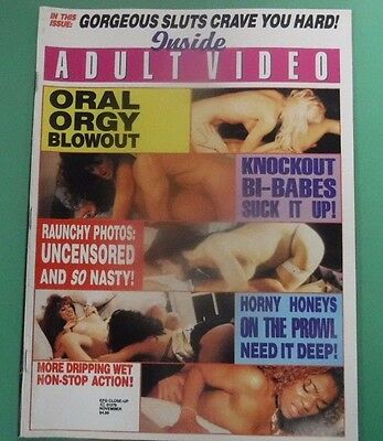 Inside Adult Video Magazine Oral Orgy Blowout November 1994 040513lm-epa