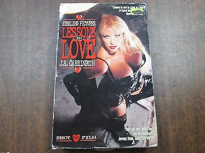Lessons in Love JR Carrinton Jeanna Fine Sterling Pictures Adult VHS 050415amp2