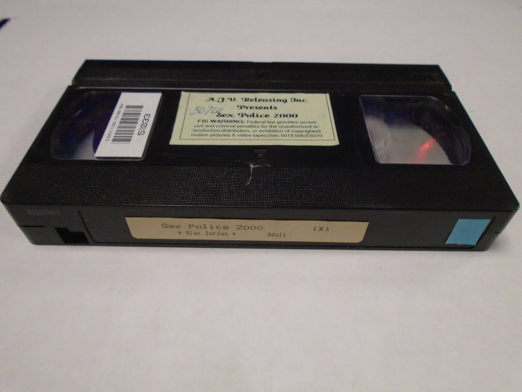 Sex Police 2000 Alex Jordan Adult VHS 011619AMP2
