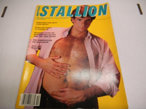 Stallion Gay Adult Magazine "Stallion Night At Studio 54" October 1983