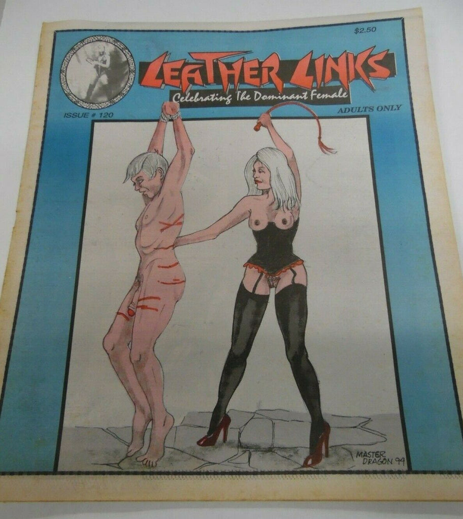Leather Links Fetish Newspaper Binding Times #120 1994 122119lm-ep