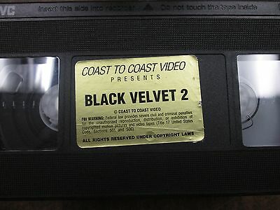 Black Velvet 2 Coast to Coast Video XXX Adult VHS 052515amp2