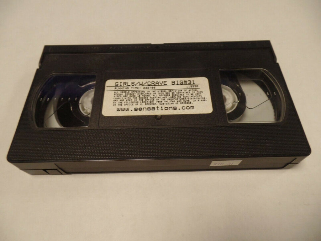Girls will Crave Big Cock #31 232mins Adult VHS 052719AMP3
