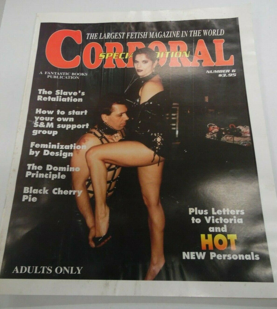 Corporal Fetish Newspaper Mistress Domino #6 1995 Special Edition 122119lm-ep