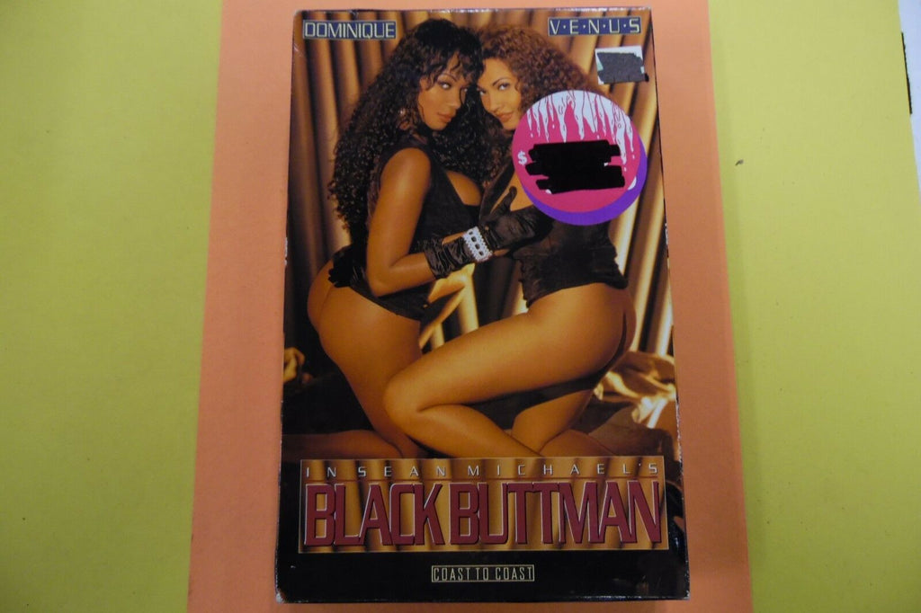 Sean Michael's Black Buttman VHS Dominique/Venus XXX CLEARANCE 111916lm-ep3