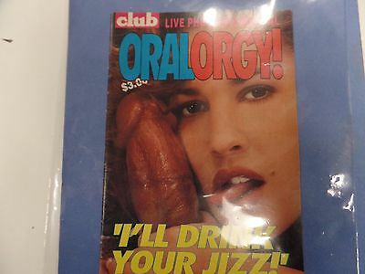 Club Oral Orgy Adult Digest Magazine Drink Your Jizz 030916lm-ep