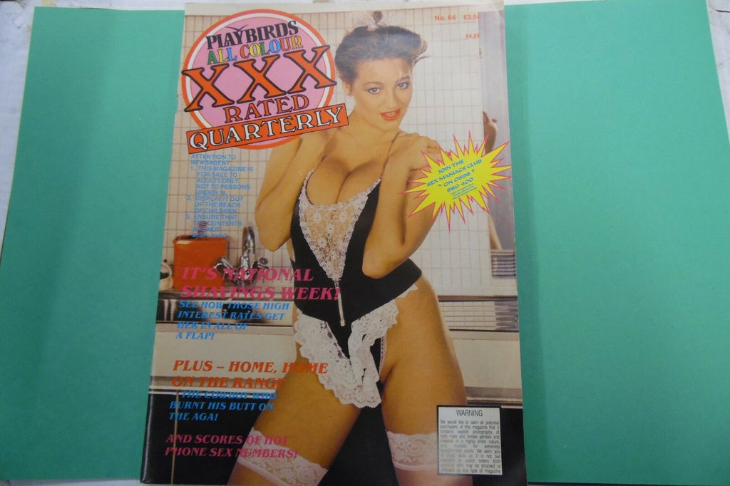 Playbirds XXX Rated Magazine National Shavings Week! #64 101416lm-ep