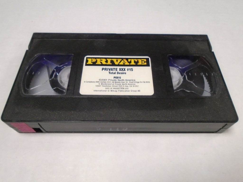 Private XXX #15 Total Desire 2000 Private North America Adult VHS 032119AMP
