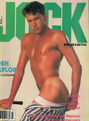 Jock Gay Magazine Cover Guy Josh Taylor July 1990   011626lmp