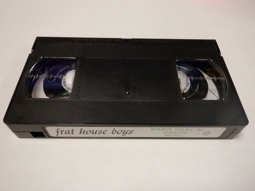 Frat House Boys Mardi Gras 97 Dailies Sat/Sun Gay Male Adult VHS 123019AMP3