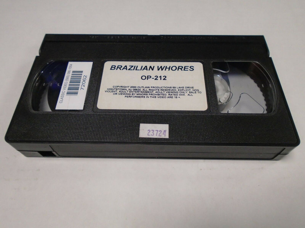 Brazilian Whores 2000 Outlaw Prod Video Adult VHS 021319AMP