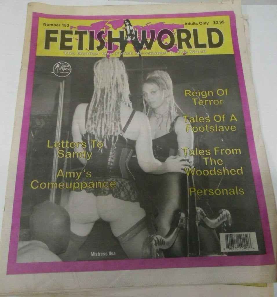 Fetish World Newspaper Mistress LLsa #183 2005 012920lm-ep