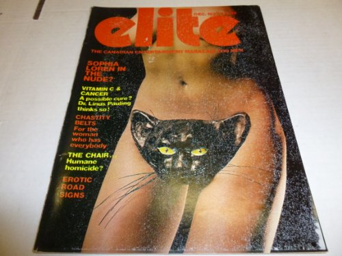 Elite Busty Adult Magazine "Sophia Loren in the Nude?" December 1977