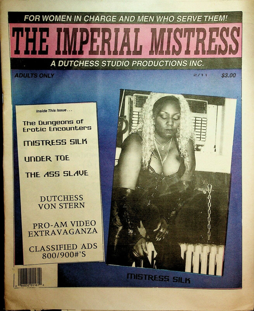 The Imperial Mistress Newspaper Mistress Silk vol.2 #11 1997 022820lm-ep