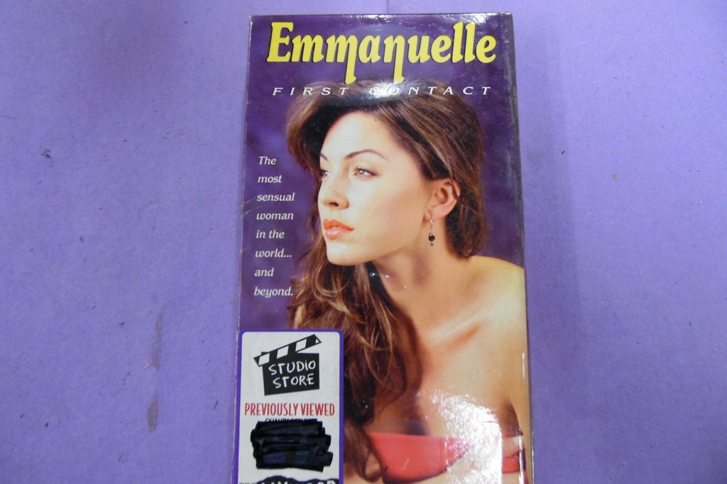 Emmanuelle First Contact Adult VHS Krista Allen New/Sealed CLEARANCE 092916lm-ep3