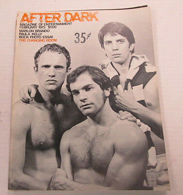 After Dark Adult Magazine Marlon Brando February 1973 vg 101814lm-ep