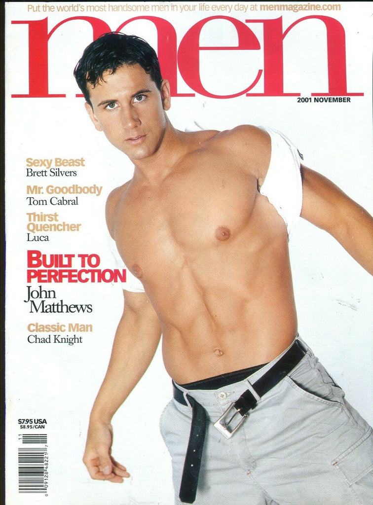 Men Gay Magazine Built To Perfection John Matthews November 2001 092119lm-ep
