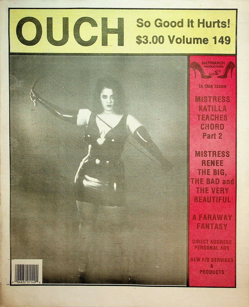 Ouch Fetish Newspaper Mistress Renee Bad & Beautiful #149 1998 022820lm-ep