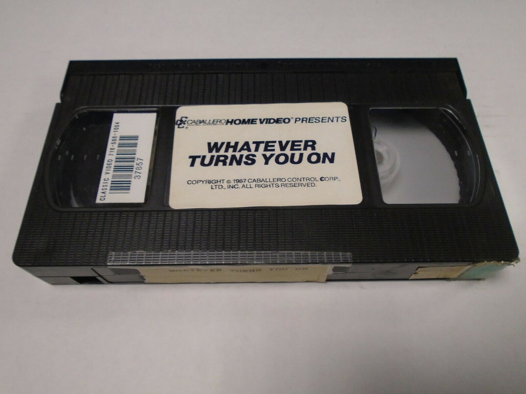 Whatever Turns You On Nina Hartley Blondi 1987 Adult VHS 022719AMP3