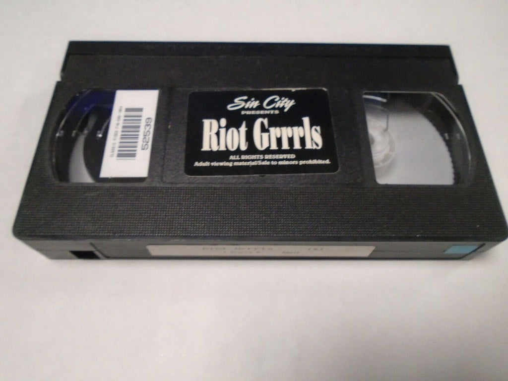 Riot Grrrls Sierra Sin City Adult VHS 032719AMP
