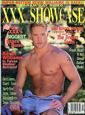 Adam Gay XXX Showcase Magazine Kevin Williams vol.7 #2 1999 111617lm-ep
