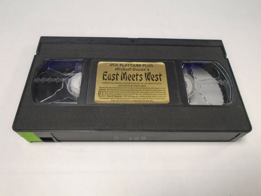 Michael Danze's East Meets West 1997 VCA Adult VHS 070419AMP