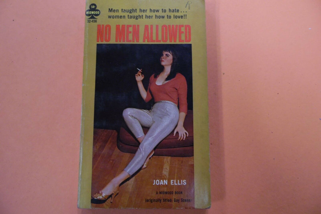 No Men Allowed Adult Novel by Joan Ellis 1962 110216lm-ep2
