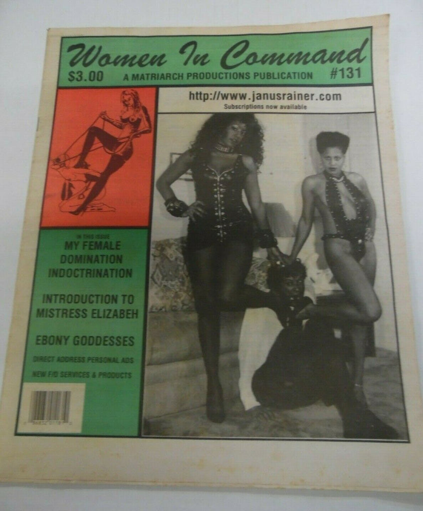 Women In Command Newspaper Ebony Goddesses #131 1998 121419lm-ep