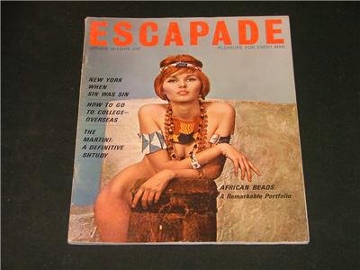 Escapade, Vintage Adult Men's Magazine, October 1962