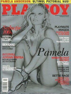 Playboy Romania Magazine Pamela Anderson February 2007 new/sealed 062318lm-ep - New