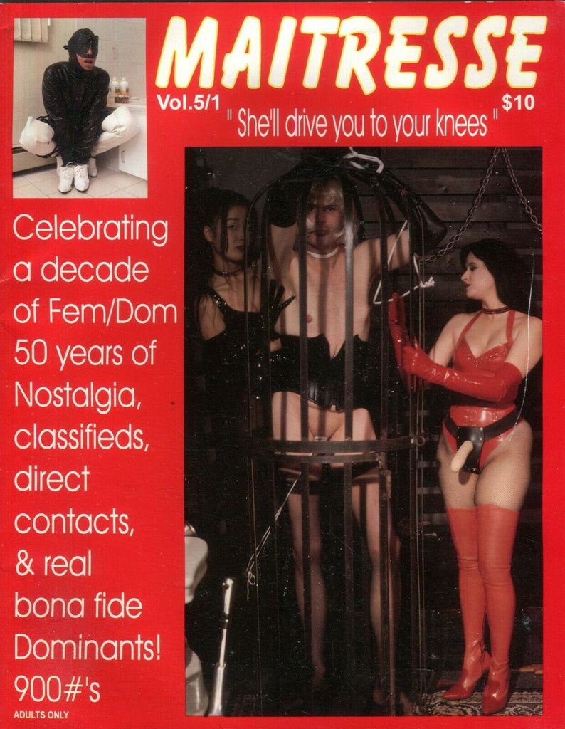 Maitresse Fetish Magazine She'll Drive You To Your Knees vol.5 #1 020520lm-ep