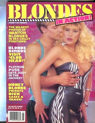 Blondes In Action Magazine Ginger Lynn vol.1 #5 1988 091517lm-ep