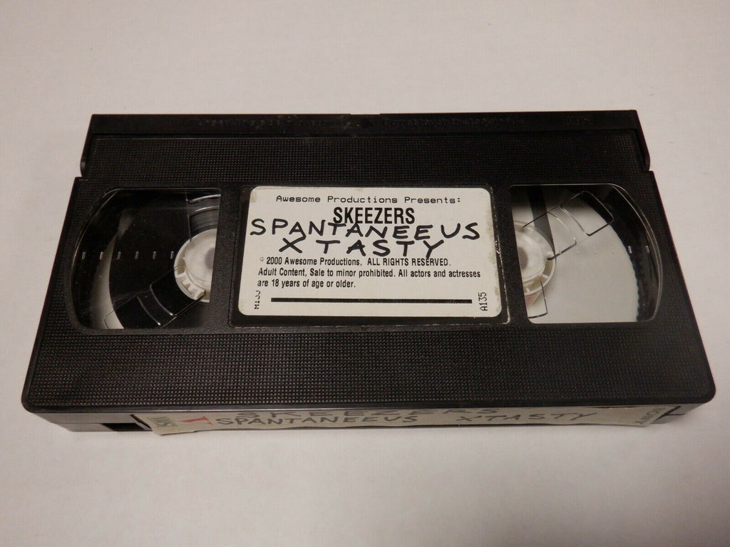 Skeezers Spantaneeus Xtasty 2000 Awesome Prod Adult VHS 123019AMP2