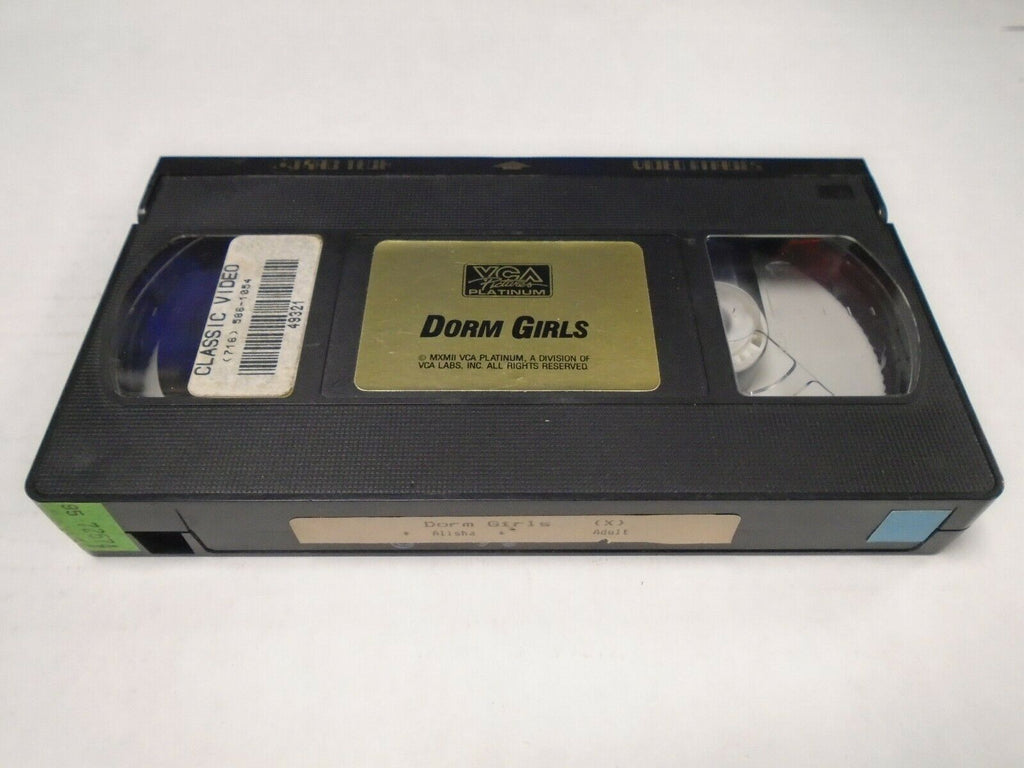 Dorm Girls Alisha Alicia Rio 1992 Adult VHS 031419AMP2